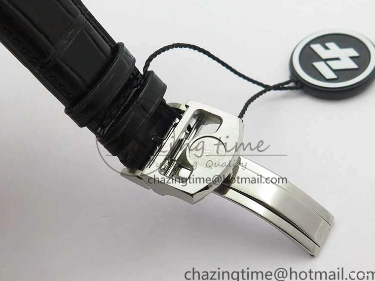 MIROTIME 0121 SunProtective Portugieser Chronograph Edition 150 Years IW371601 ZF 1:1 Best Edition Blue Dial on Black Leather Strap A7750 (Slim Movement) 7137